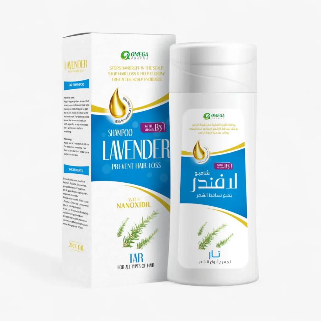 Shampoo Lavender Con Alquitrán – 210 ml