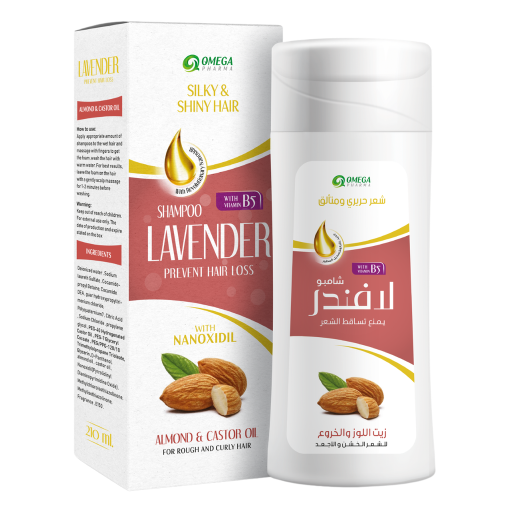 Lavender Almond & Castor Oil Shampoo 210 ml