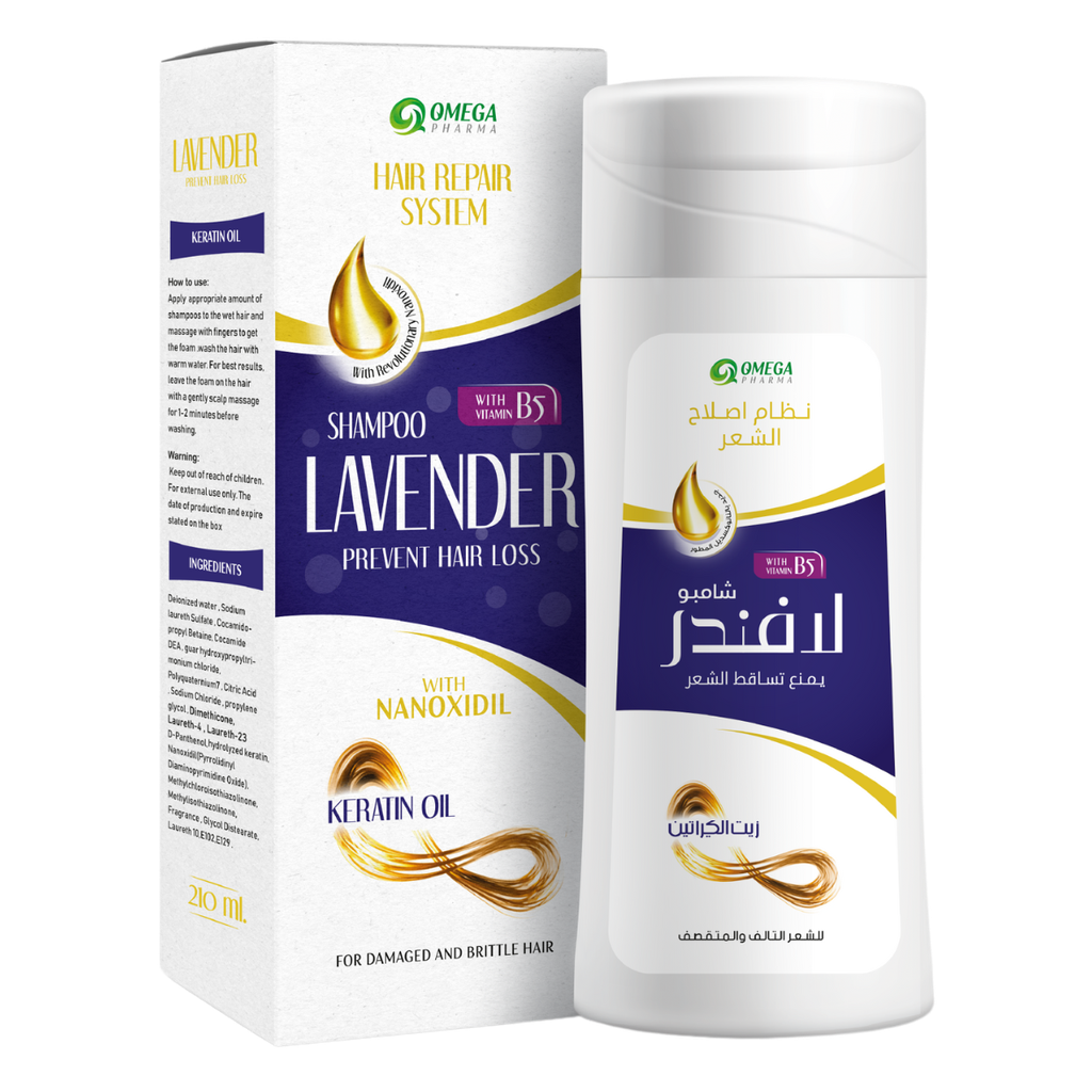 Lavender Keratin Oil Shampoo 210 ml