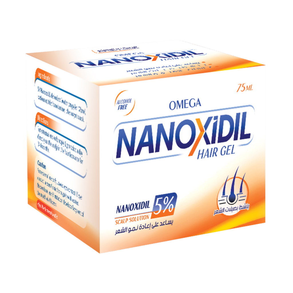 Nanoxidil 5% Hair Regrowth & Styling Gel 75 gm