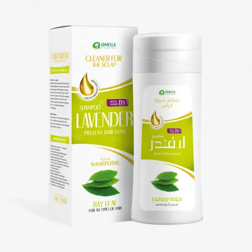 [OM212] Shampoo Lavender Con Hoja De Laurel – 210 ml