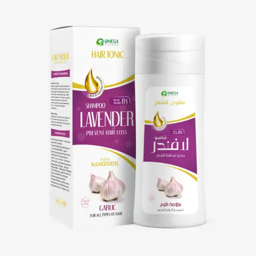 [OM222] Shampoo Lavender Con Extracto De Ajo – 210 ml