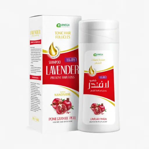 [OM226] Shampoo Lavender Con Cáscara De Granada – 210 ml