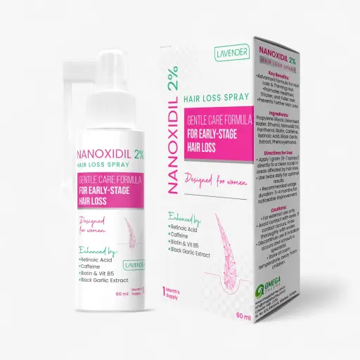 [OM278] Spray Para El Crecimiento Capilar Con Nanoxidil 2% – 60 ml